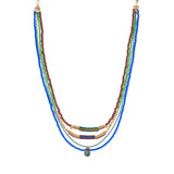 Mid Season Set, Boho Beaded Jelani Necklace