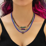 Mid Season Set, Boho Beaded Jelani Necklace