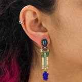 Mid Season Set, Beaded Mariva Earrings
