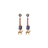 Mid Season Set, Blue Sade Earrings