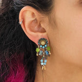 Mid Season Set, Beaded Freya Earrings