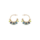 Mid Season Set, Hoop Nia Earrings