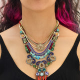 Mid Season Set, Bold Big Zuberi Necklace