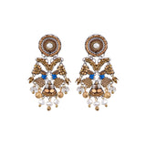 Chic Earrings Gold Totem Set, Anastasia