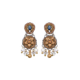 Gold Vibrant Earrings Gold Totem Set, Gilda