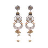Metal Bloom Set, Floira Earrings