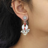 Metal Bloom Set, Myrrena Earrings
