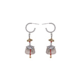 Metal Bloom Set, Noliva Earrings