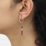 Metal Bloom Set, Noliva Earrings