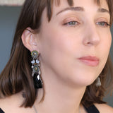 Night Queen Set,Statement Earring, Manga