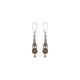 Night Queen Set,Long Dangle Earring, Orbis
