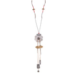 Metal Bloom Set, Terrania Necklace