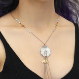 Metal Bloom Set, Terrania Necklace