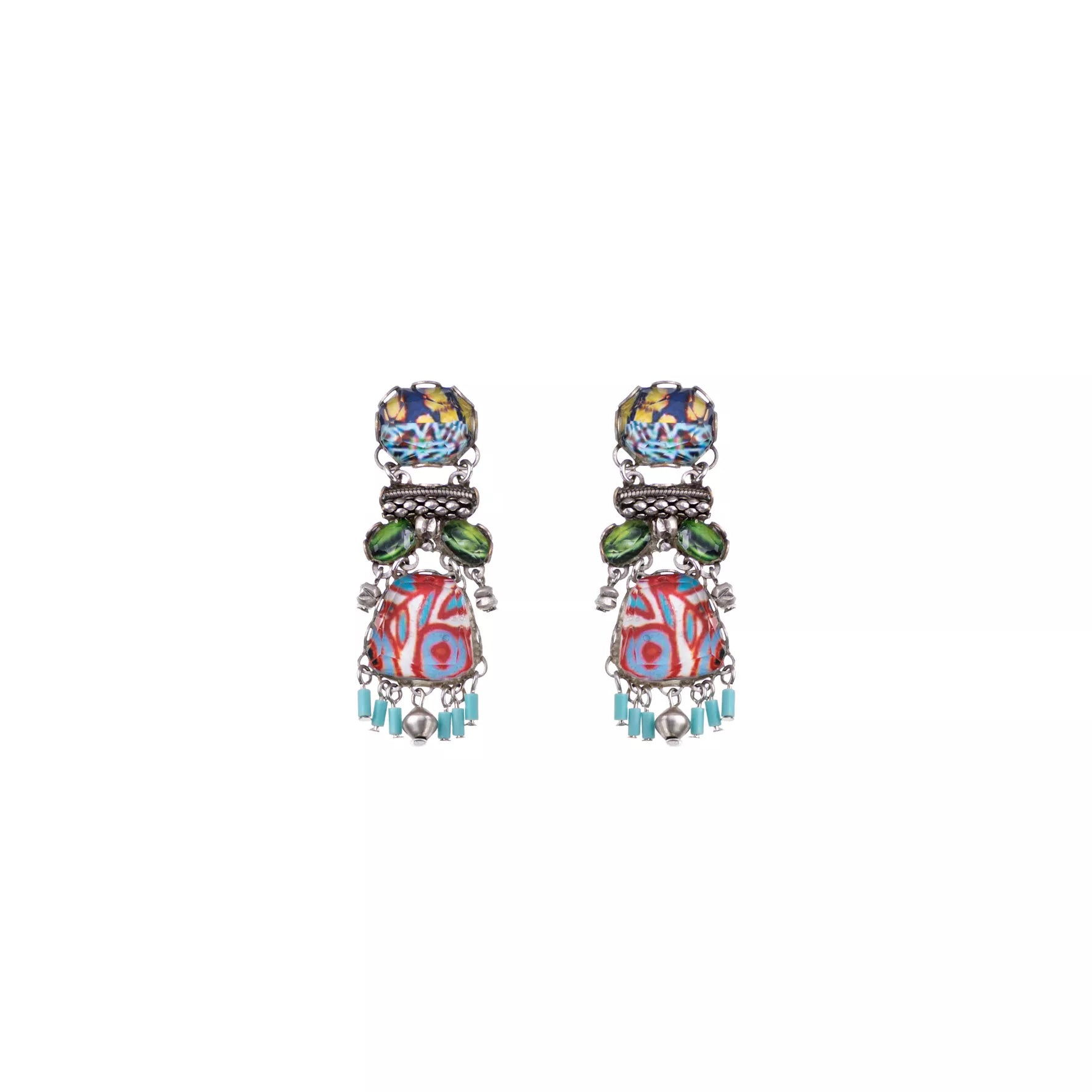 Colorful Casual Earrings Carnival Set, Serena