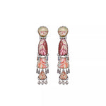 Pastel Long Earrings Summer Fields Set, Nirvana