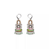 Pastel Dangling Earrings Summer Fields Set, Eman