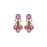 Classic Earrings Rose Embrace Set, Fern