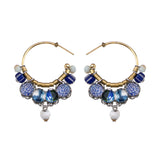 Hoop Earrings Fresh Waters Set, Nieves