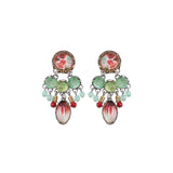 Romantic Earrings Flower Garden   Set, Erica