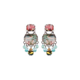 Small Earrings Flower Garden   Set, Tansy