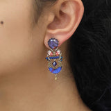 Ocean Edge Set, Plagia Earrings