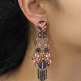 Rosy Clay Set, Dasaria Earrings