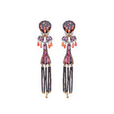 Rosy Clay Set, Traffelle Earrings