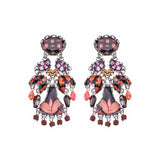 Rosy Clay Set, Rosava Earrings