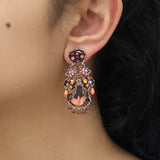 Rosy Clay Set, Rosava Earrings