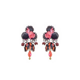 Rosy Clay Set, Blossin Earrings