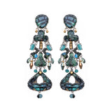 Emerald Reflection Set, Elowen Earrings