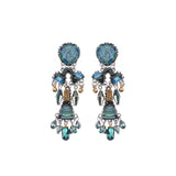 Emerald Reflection Set, Jadiva Earrings