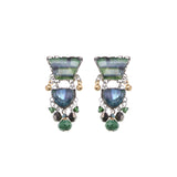 Emerald Reflection Set, Everelle Earrings