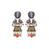Golden Dunes Set, Noctira Earrings