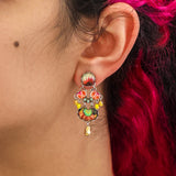 Sunflower Surprise Set, Casual Glass Earrings, Bliss