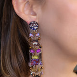 Winter Warmth Set,Bold Long Earring, Sol