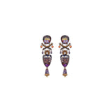 Winter Warmth Set,Glass Earring, Mitti