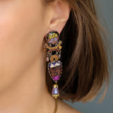 Winter Warmth Set,Glass Earring, Mitti