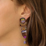 Winter Warmth Set,Glass Earring, Mitti