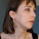 Winter Warmth Set,Long Dangle Earring, Multa