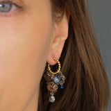 Mystic Lantern Set,Hoop Earring, Kama