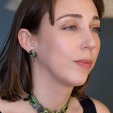 Forest Reflection Set,Stud Earring, Leva