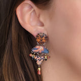 Amber Bloom Set, Earring, Suki
