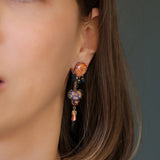 Amber Bloom Set, Earring, Veda