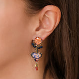 Amber Bloom Set, Earring, Veda