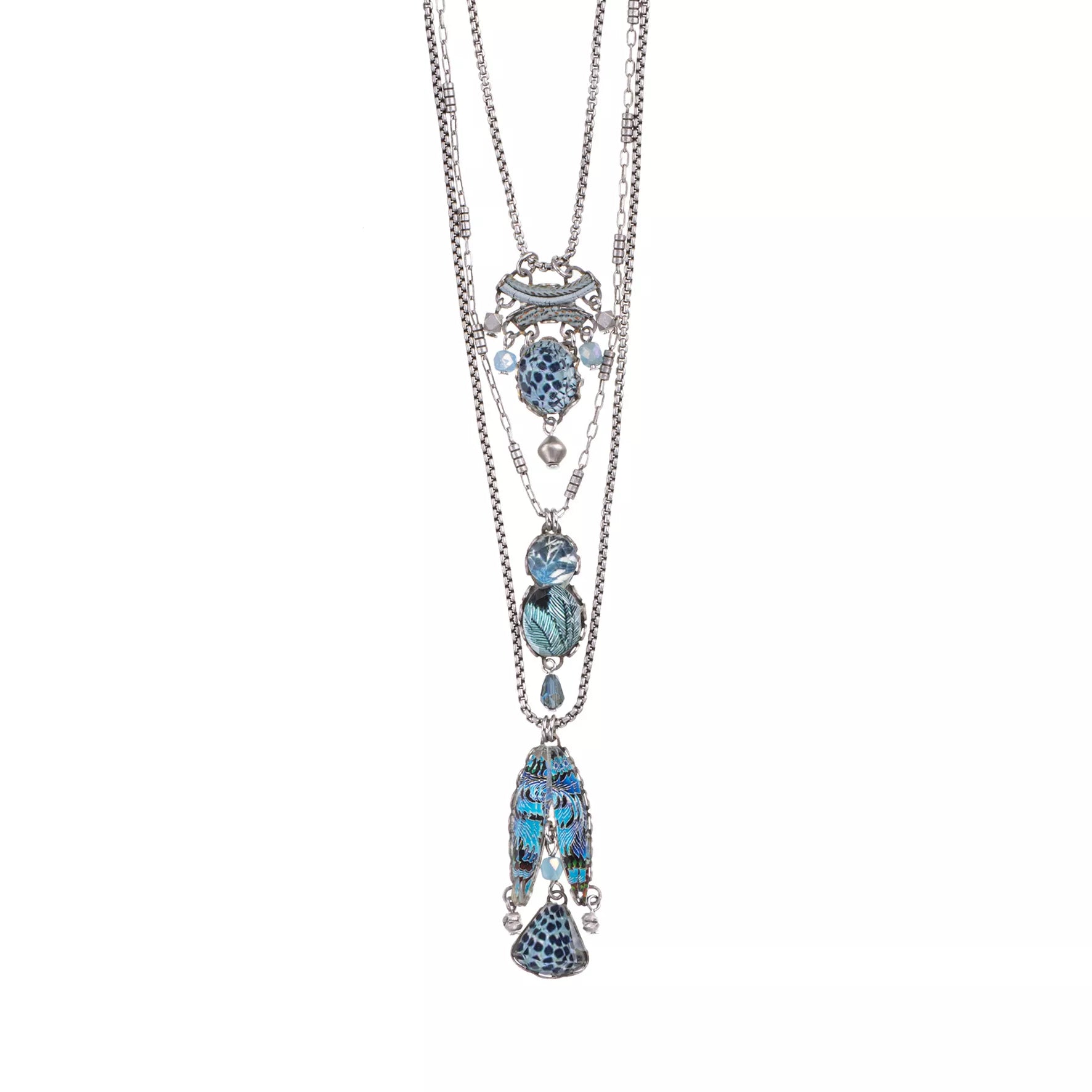 Blue Light Necklace Deep Sea Set, Moray