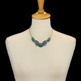 Blue Vibrant Necklaces Magical Notes Set, Anabella