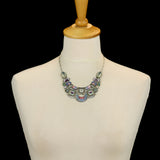 Blue Unique Necklaces Serene Sunrise Set, Mitha