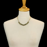 Green Delicate Necklaces Dusk Set, Mielle