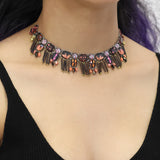 Rosy Clay Set, Bramora Necklace